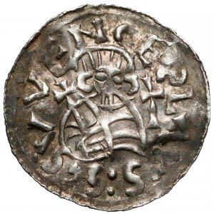 Czechy, Udalryk 1012-1034, Praga, Denar