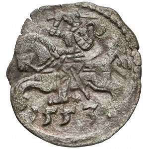 Zygmunt II August, Denar Wilno 1553