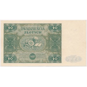 20 złotych 1947 - Ser.D