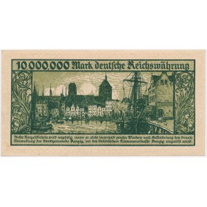 Gdańsk 10 mln marek 1923 - A