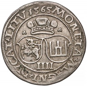 Zygmunt II August, Czworak Wilno 1565 - L/LITV