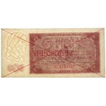 SPECIMEN 5 złotych 1948 - AL 1234567