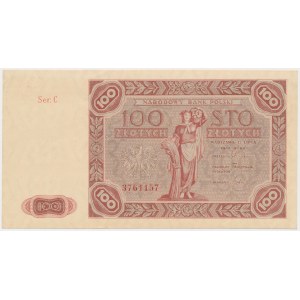 100 złotych 1947 - Ser.C - duża litera