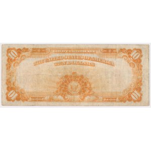 USA, 10 dollars 1922, Gold Certificate