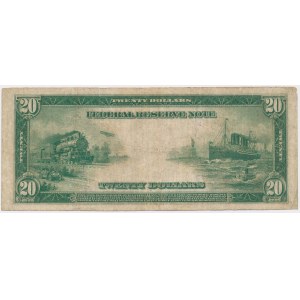 USA, 20 dollars 1914