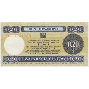 PEWEX 20 centów 1979 - HN