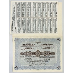 Omnium Sp. Akc. dla Przemysłu Naftowego, 10 zł 1929