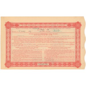 Państwowy Bank Rolny, List zastawny 7% na 4.5% 5.000 zł 1930