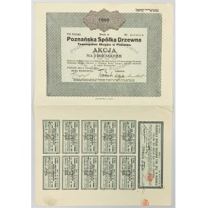 Poznańska Spółka Drzewna, Em.7, 1.000 mkp 1923