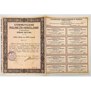 Stowarzyszenie Rolniczo-Handlowe w Radomsku, 5.000 MKP 1922