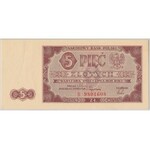 5 złotych 1948 - B - PMG 65 EPQ