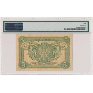 5 złotych 1925 - A - Konstytucja - PMG 30