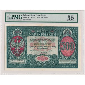 Dyrekcja PKKP 500 mkp 01.1919 - PMG 35