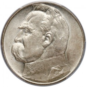 Piłsudski 10 złotych 1935 - PCGS MS62