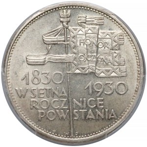 Sztandar 5 złotych 1930 - PCGS MS62
