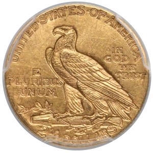 USA, 2-1/2 dolara 1928 - Indian Head - PCGS MS62 
