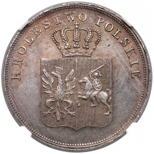 Powstanie Listopadowe, 5 złotych 1831 KG - NGC MS64