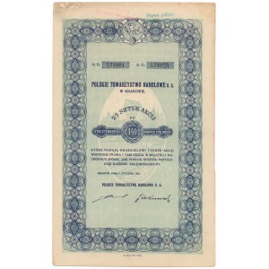 Polskie Towarzystwo Handlowe, 25x 140 mkp 1921