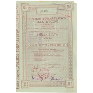 Polskie Towarzystwo Elektryczne, Em.5, 350 mkp