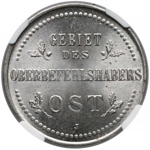 Ober-Ost. 3 kopiejki 1916-J, Hamburg - NGC MS64