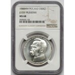 50.000 złotych 1988 Piłsudski - NGC MS68