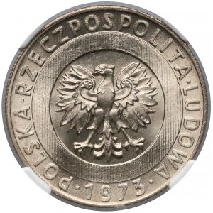 20 złotych 1973 Wieżowiec i kłosy - NGC MS67