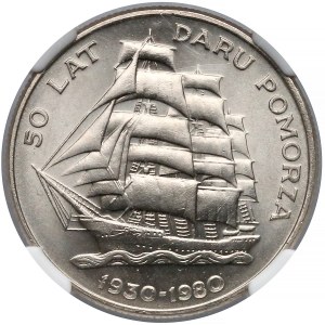 20 złotych 1980 Dar Pomorza - NGC MS67