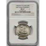 20 złotych 1980 Dar Pomorza - NGC MS67