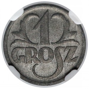 Generalna Gubernia, 1 grosz 1939 (1941-44) - NGC MS65 (MAX)