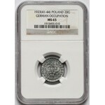 Generalna Gubernia, 20 groszy 1923 (1941-44) - NGC MS65 