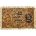 5 złotych 1919 - seria trzycyfrowa - S.100 A