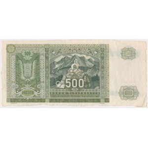 Słowacja, 500 korun 1941