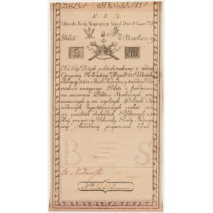 5 złotych 1794 - N.D 2. - Narodawey - ZOONEN