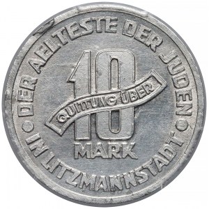 Getto Łódź, 10 marek 1943 Al - odm.3/2 - PCGS MS63