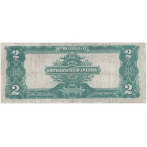 USA, 2 dollars 1899, Silver Certificate