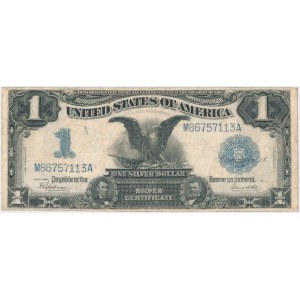 USA, 1 dollar 1899, Silver Certificate, Orzeł