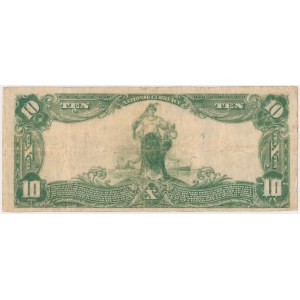 USA, 10 dollars 1902, National Currency, Wapakoneta, Ohio #3157