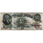 USA, 2 dollars 1917