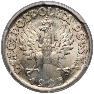 Kobieta i kłosy 1 złoty 1925 - PCGS MS63