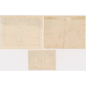 Tuchel (Tuchola), 10 pf, 1/2 i 1 mk 1914-1917 (3szt)
