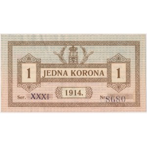 Lwów, 1 korona 1914 Ser.XXXI
