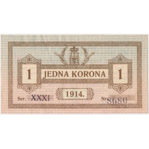 Lwów, 1 korona 1914 Ser.XXXI