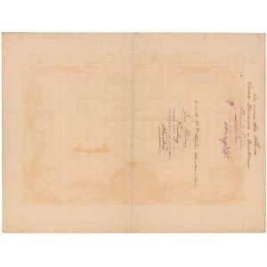 Kasa Oszczędności i Pożyczek Wekslowych w Śremie, 50 talarów 1874