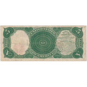 USA, 5 dollars 1907