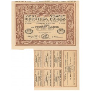 Instytut Wydawniczy Bibljoteka Polska, Em.2, 500 mkp 1921