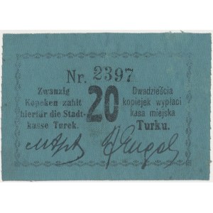 Turek, 20 kopiejek (1916/1917)