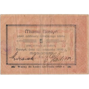Gostyń, 5 marek 1919