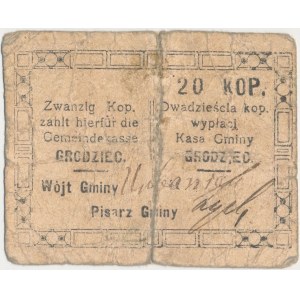 Grodziec, 20 kopiejek (1914-1916)
