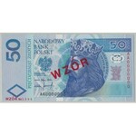 WZÓR 50 złotych 1994 - AA 0000000 - Nr 1896 - PMG 65 EPQ
