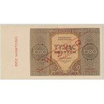 WZÓR 1.000 złotych 1945 - Ser.A - PMG 64